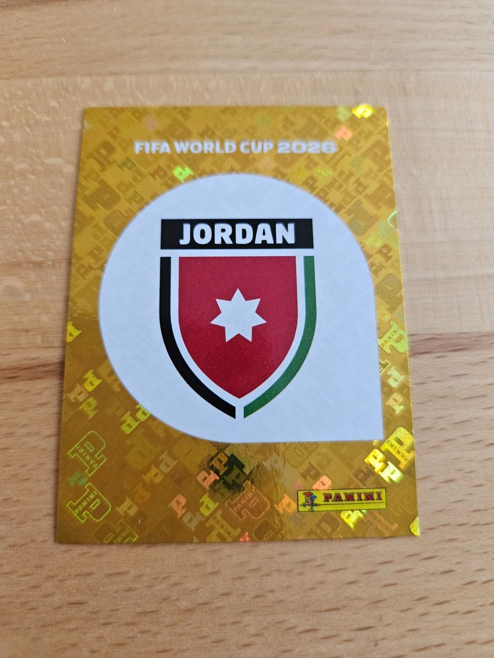 Panini Carte collezionabili: Panini WM 2026 JOR 1 – Nuovo (secondo la descrizione) da Winterthur venduto da melac