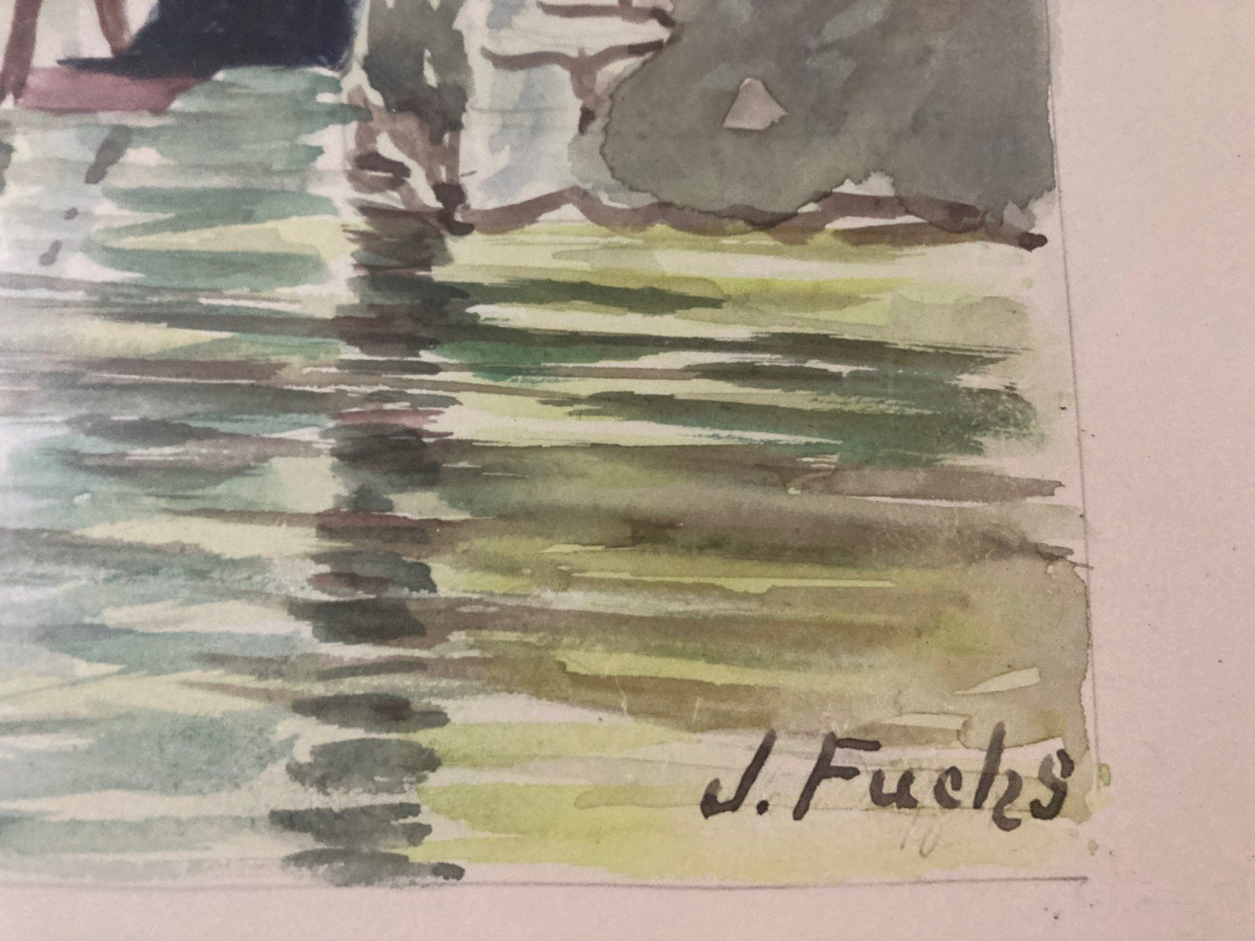 Dipinti: Gemälde von J.Fuchs – Usato da Emmenbrücke venduto da Pharuk 6