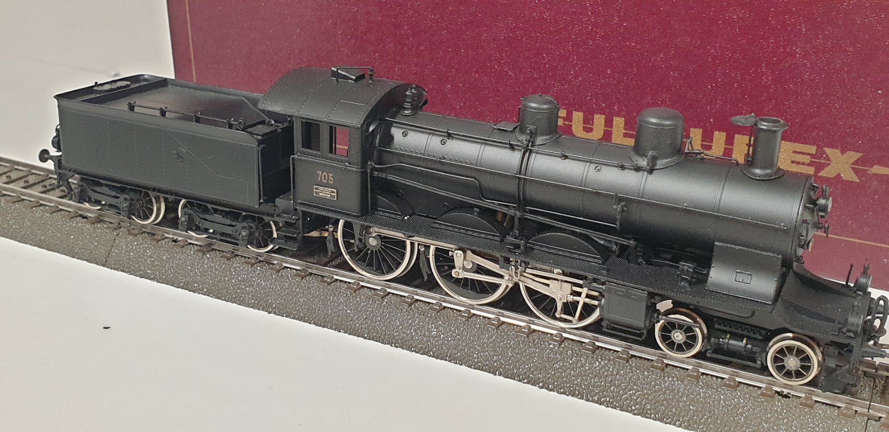 Fulgurex Modellini di ferrovie: Fulgurex SBB A3/5 705  Gotthard  Dampflok  H0/DC – Nuovo (secondo la descrizione) da Neuenhof venduto da ludovicco 2