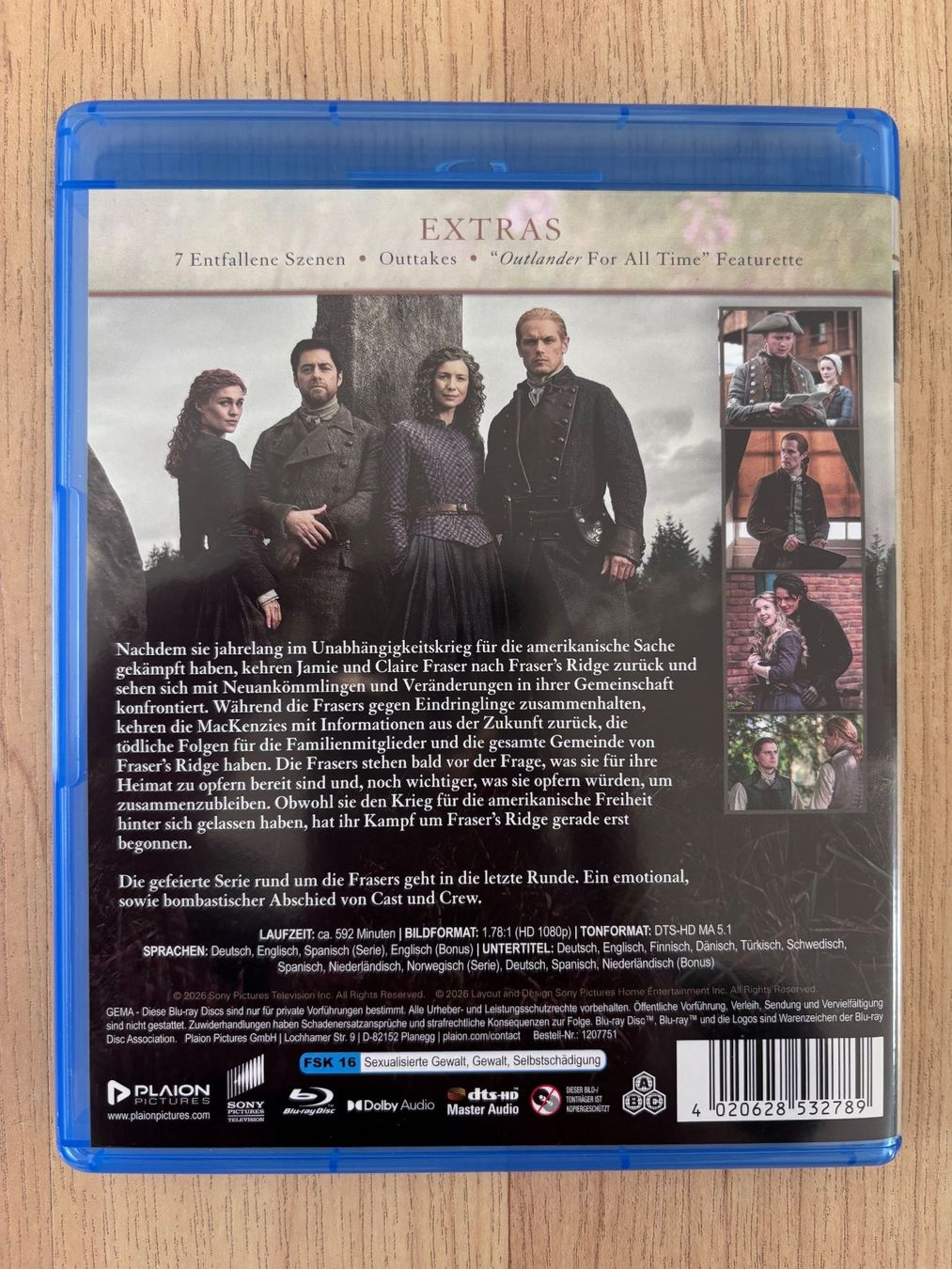 Tutti i DVDs: Outlander - Staffel 8 (Blu Ray) – Usato da Sissach venduto da BeetleMouse 1