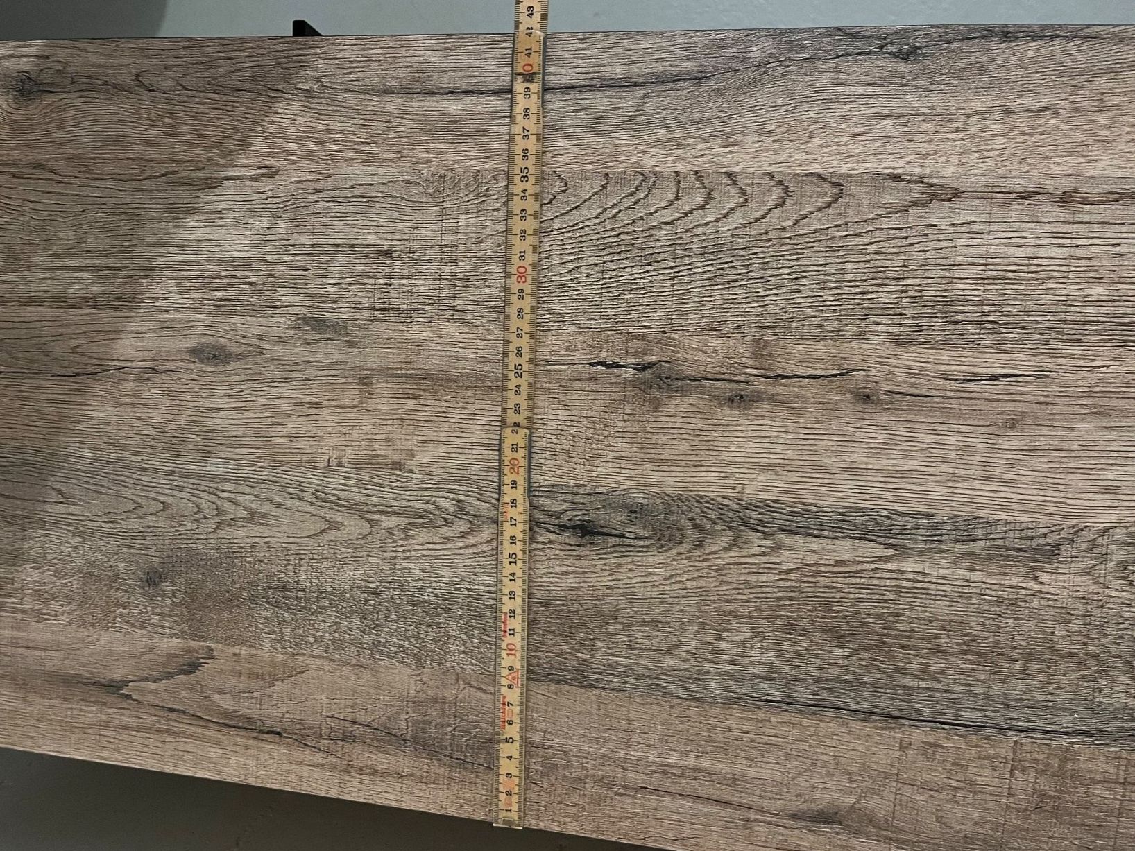 Meubles TV: TV-Lowboard Eichenoptik mit Fischgrät-Fronten, ca. 155 cm – D'occasion à Fislisbach par Kristina000 1