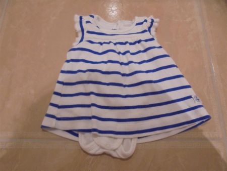 Petit Bateau süsses Kleid, 1Mt 54