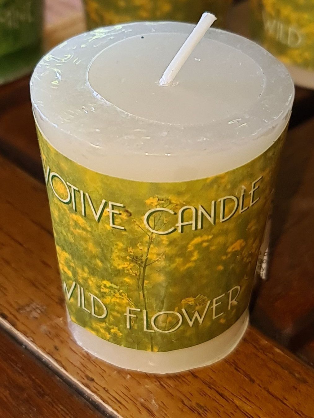Candele: Duftkerze Wildblumen lange Brenndauer – Nuovo e nell'imballaggio originale da Dintikon venduto da Vexi