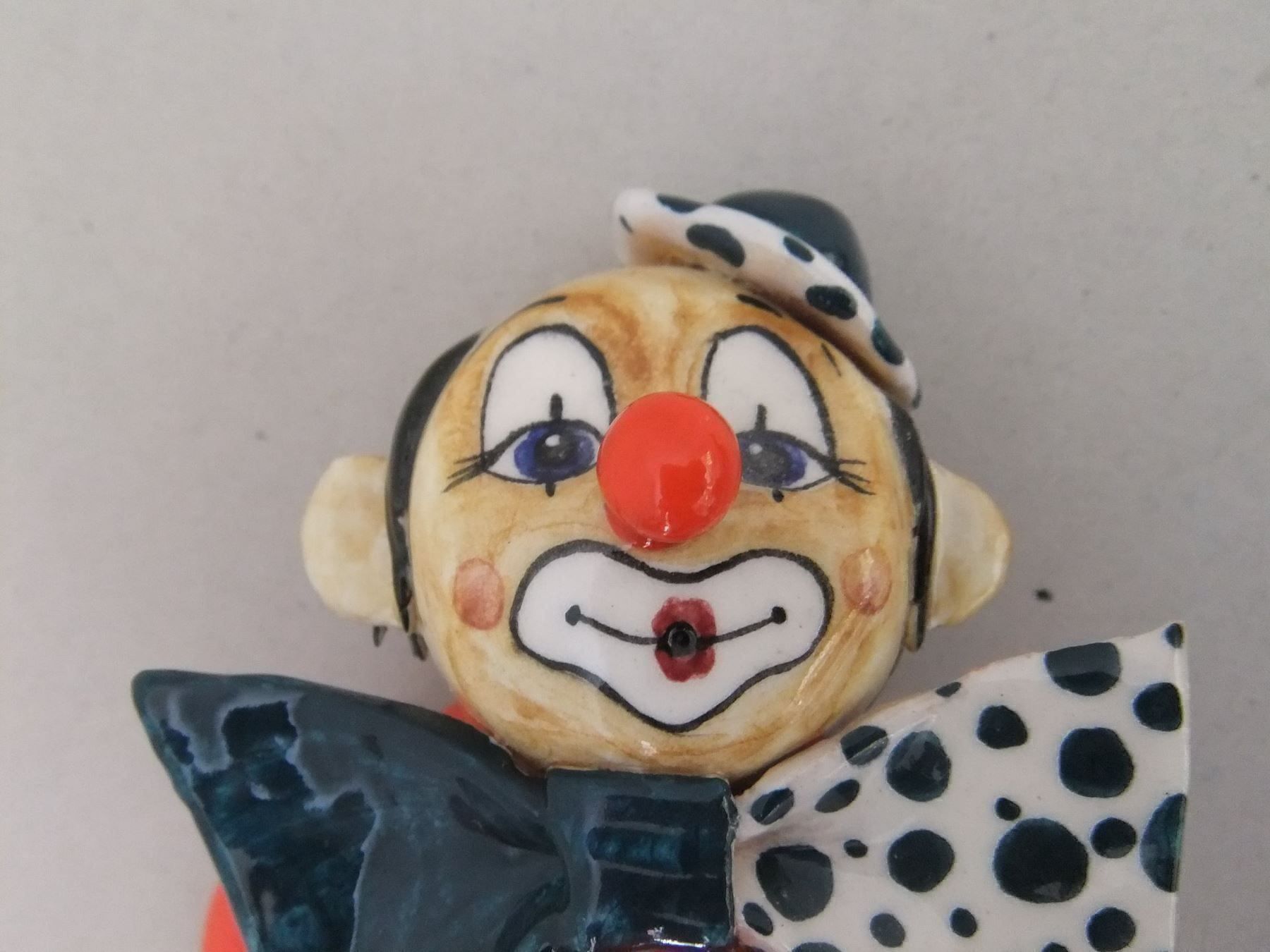 Statuette: Fayence Keramik Clowns - Jakob Haas – Usato da Esslingen venduto da eintagammeer 6