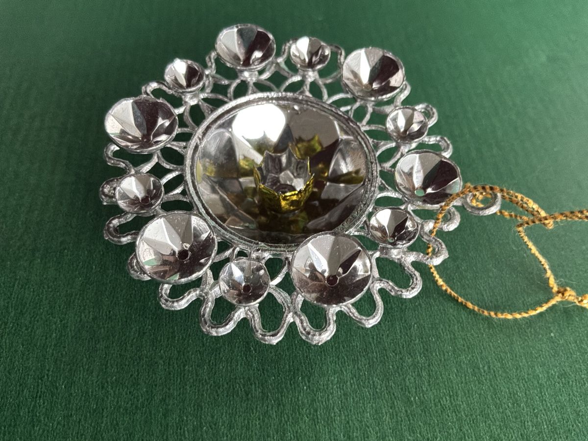 Tutte le decorazioni: Älterer Zinn Christbaumschmuck  – Usato da St. Gallen venduto da chamilla 2