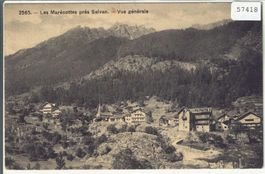 Les Marecottes pres Salvan - Vue generale