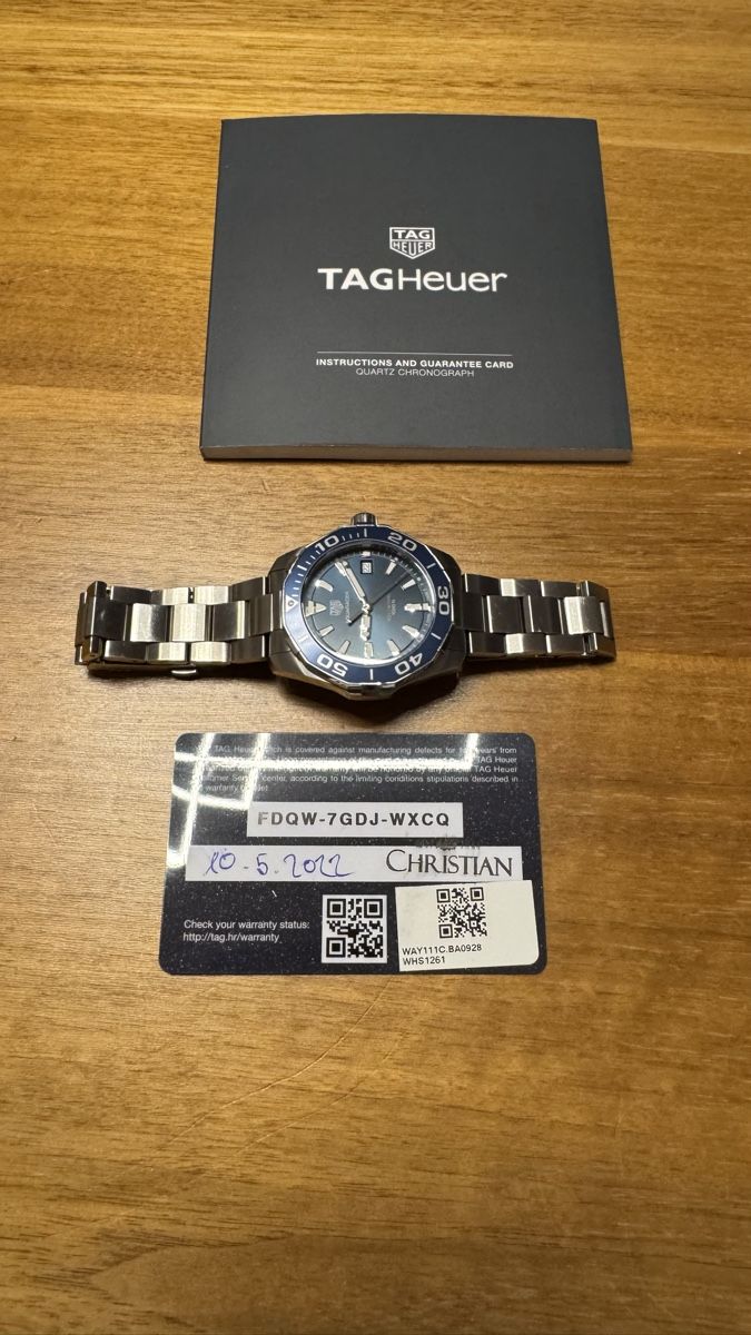 Tag Heuer Orologi: Tag Heuer Aquaracer – Usato da Ostermundigen venduto da derverkaeufer-110 1
