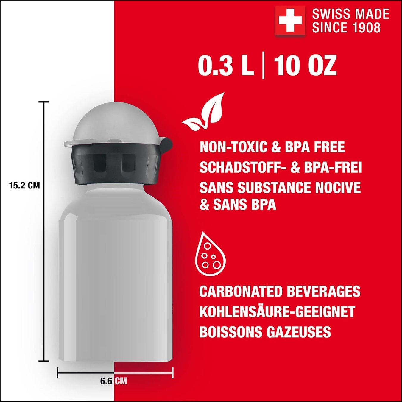 Sigg Gourdes & Thermos: SIGG Trinkflasche Alu 3dl oder 4dl - Auswahl – Neuf avec emballage d'origine à Kägiswil par nick333 4
