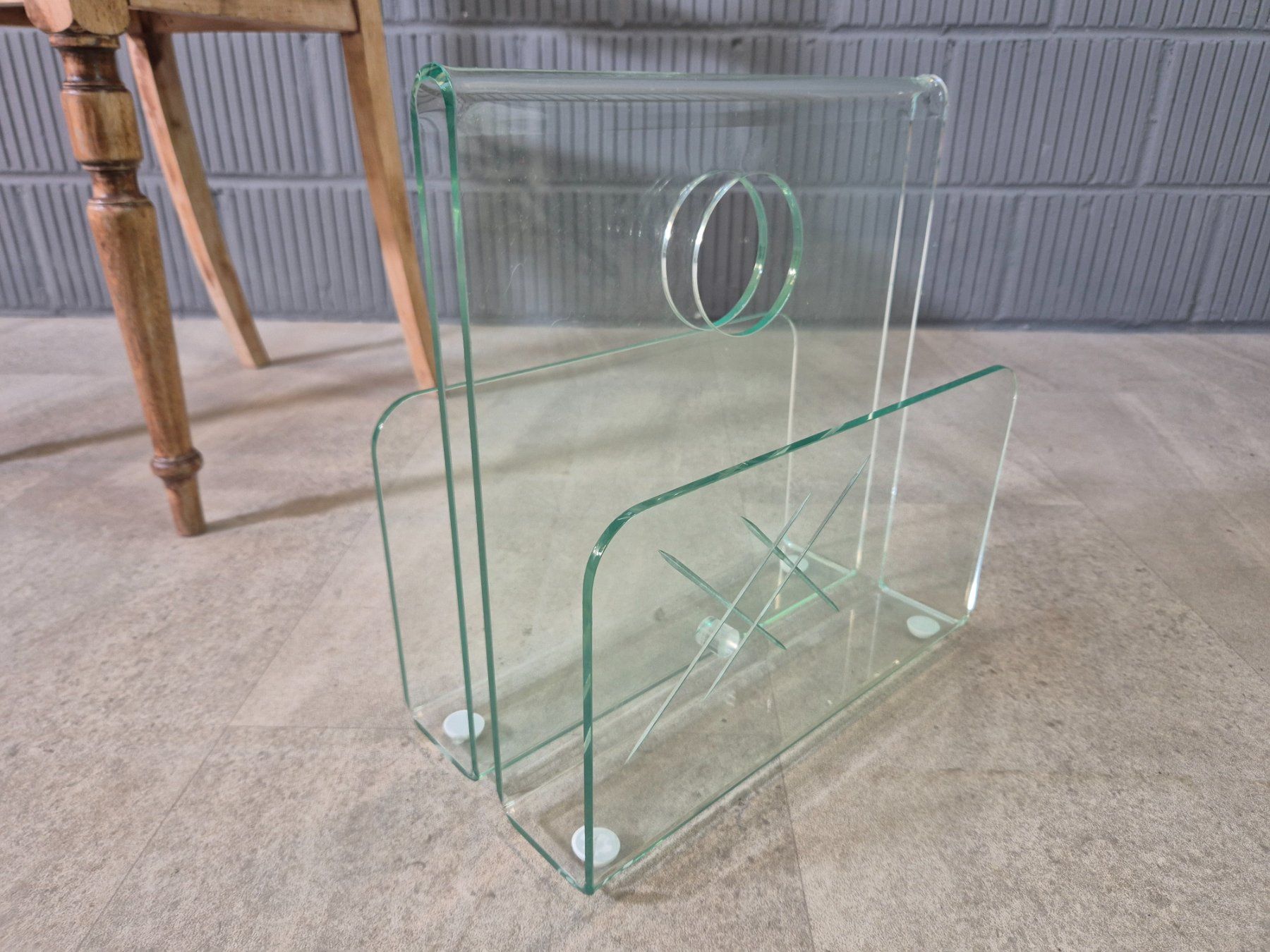 Altro per la casa: Acryl Magazin Rack, Zeitungsständer Plexiglas grün – Usato da Nottwil venduto da Wondewa-Shop 1