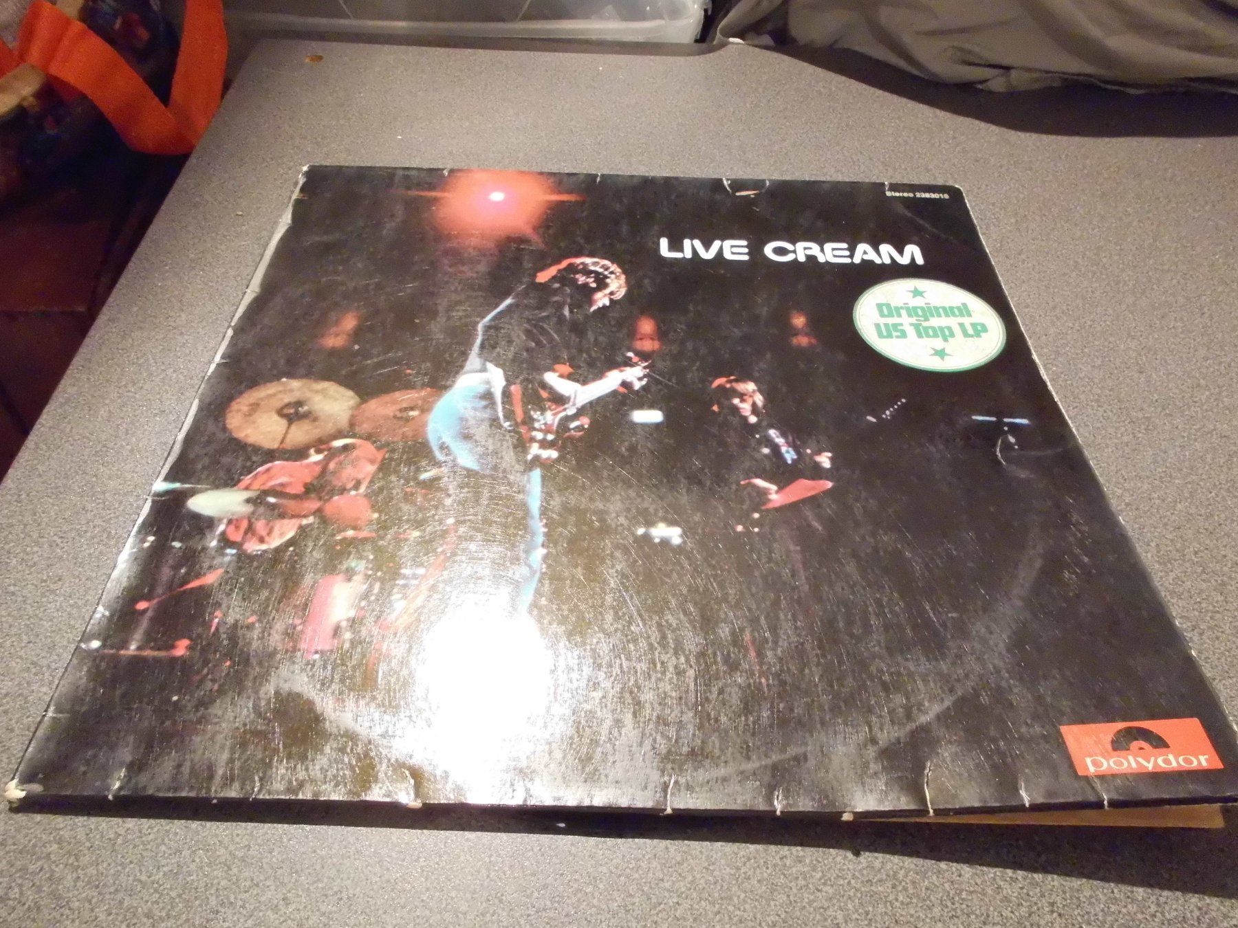 Dischi in vinile: Schallplatte Live Cream, Original US Top – Usato da Zürich venduto da abraxas1291