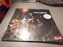 Schallplatte Live Cream, Original US Top
