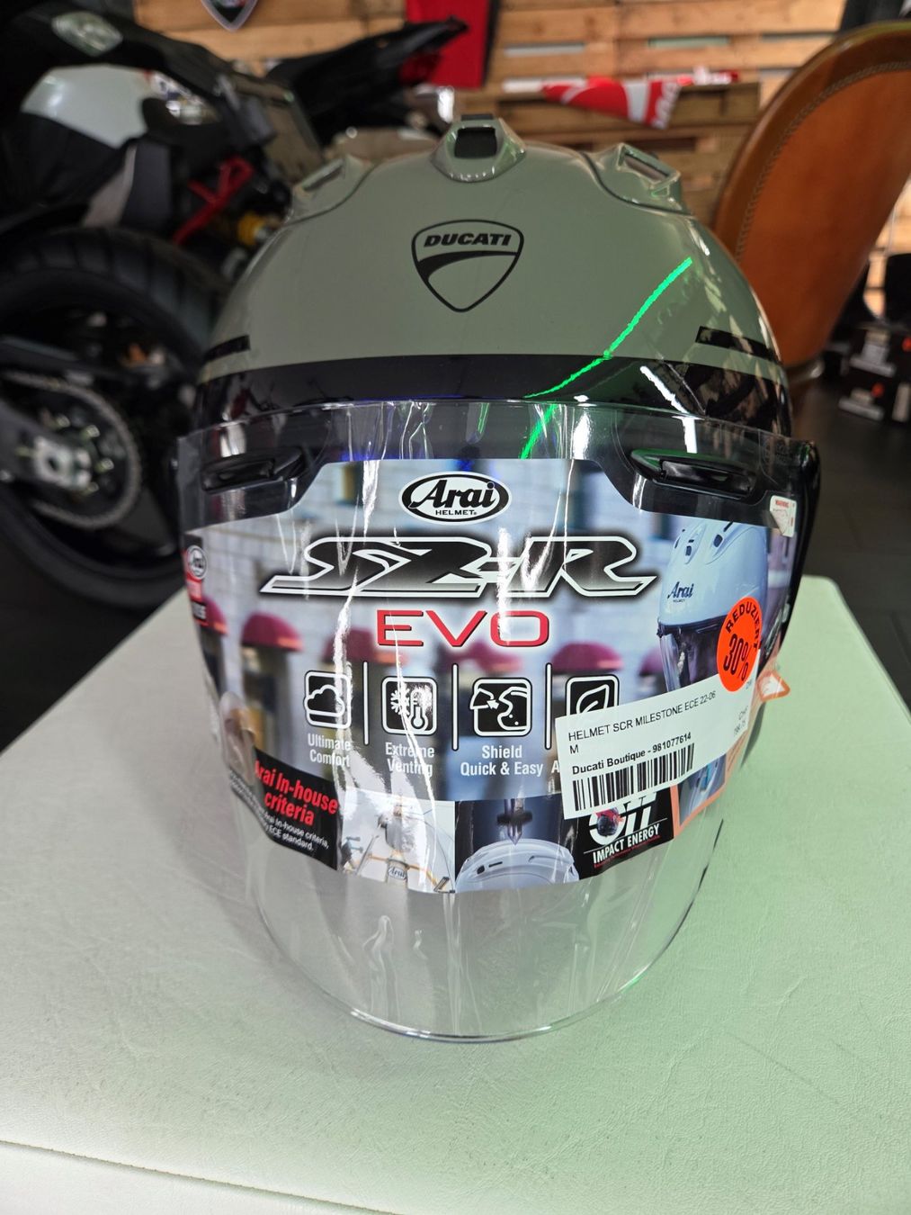 Arai Casques & visières: SCR62 ARAI Jethelm – Neuf (Voir description) à Frauenfeld par Moto77_AG