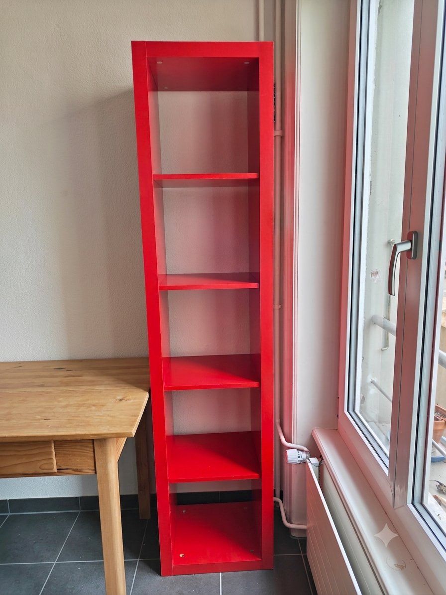 Livique Scaffali: rotes Regal – Usato da Bern venduto da JGBahn