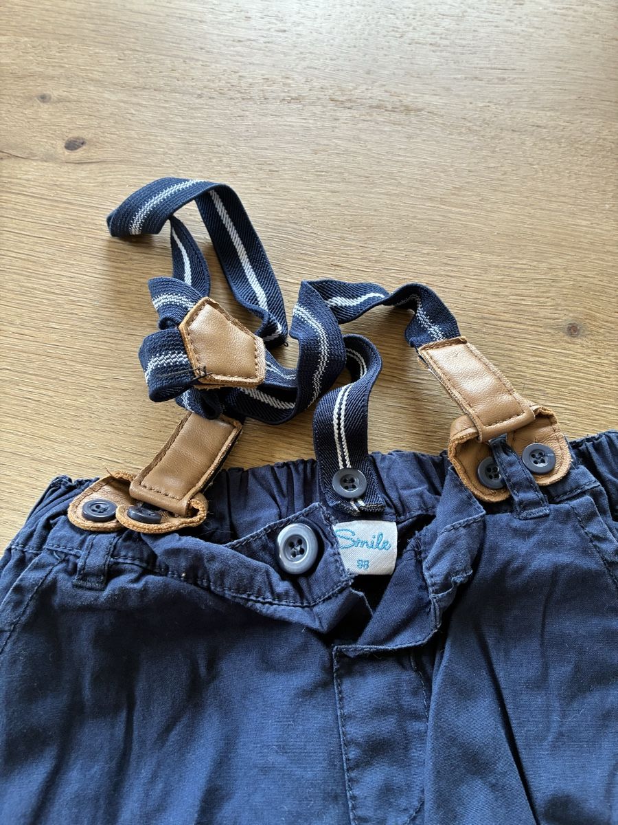 Hosen: Smile Latzhose Jungs Größe 98  – Gebraucht aus Wolfwil von NewGirl 4
