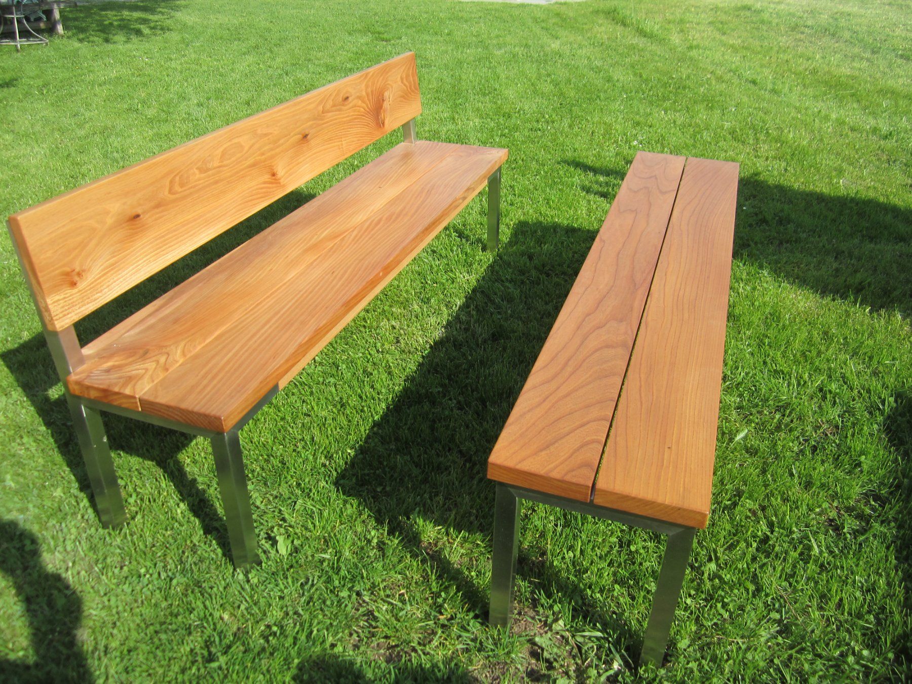 Set di tavolo e panche: Tischgarnitur für die Pergola – Nuovo (secondo la descrizione) da Nesslau venduto da Jakobi01 4