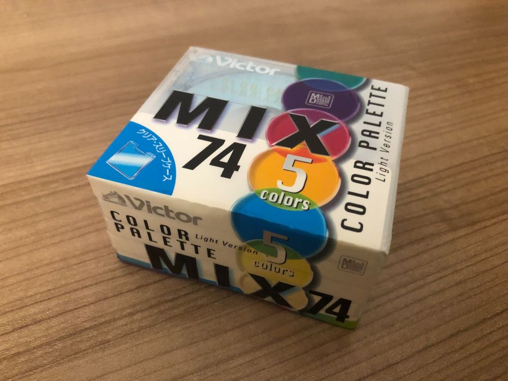 VICTOR MINI-DISC-MIX 5 x 74 MD-HX Color Original verpackt! | Kaufen auf ...