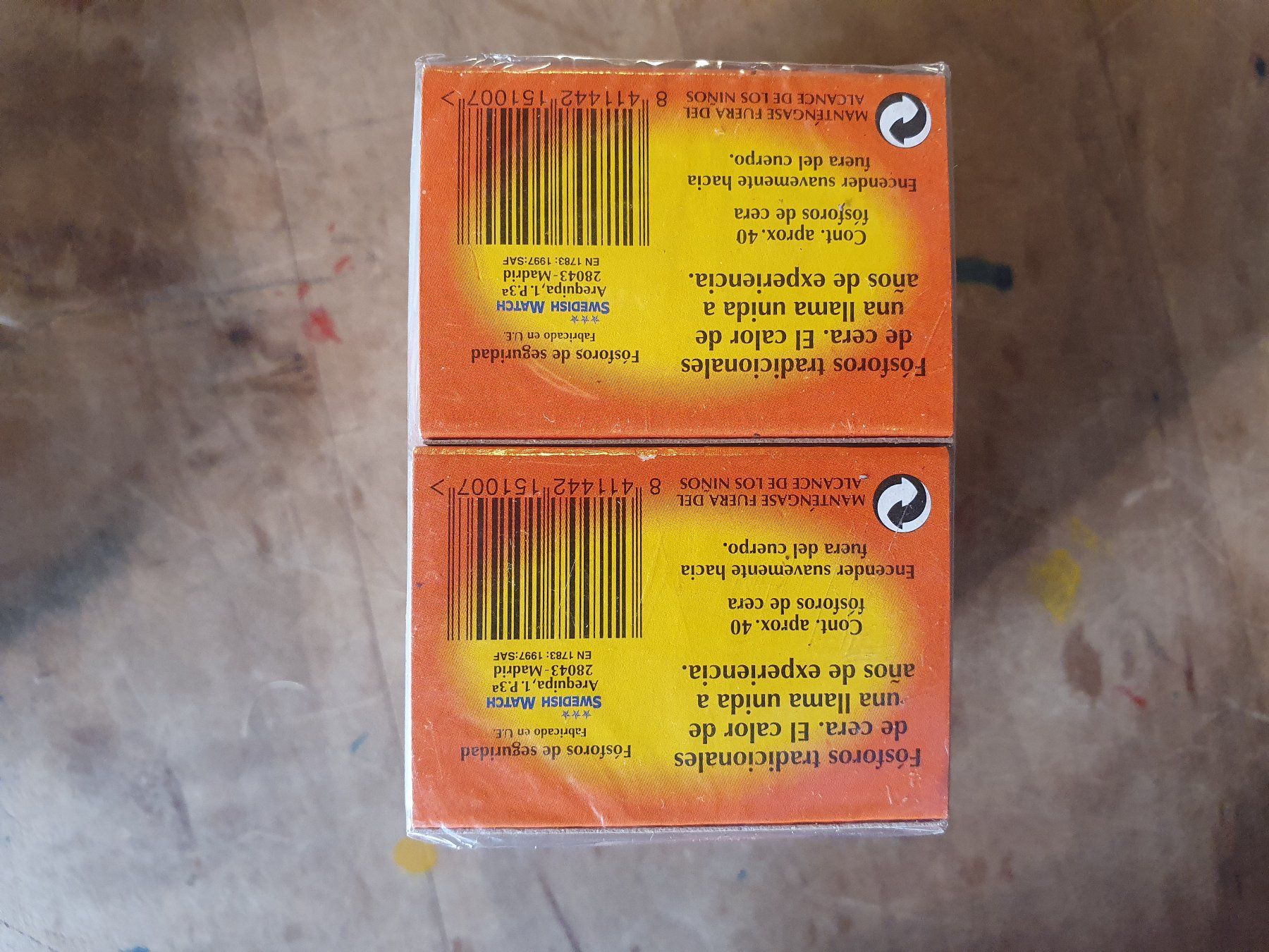 Feuerzeuge: 100 Pack Streichhölzer Tres Estrellas – Gebraucht aus Zürich von loosebone 3