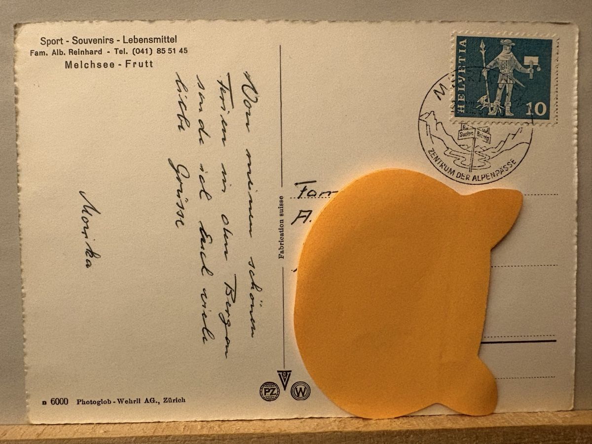 Cartoline postali: AK von Melchsee Frutt – Usato da Rümlang venduto da Kartenpost1 1