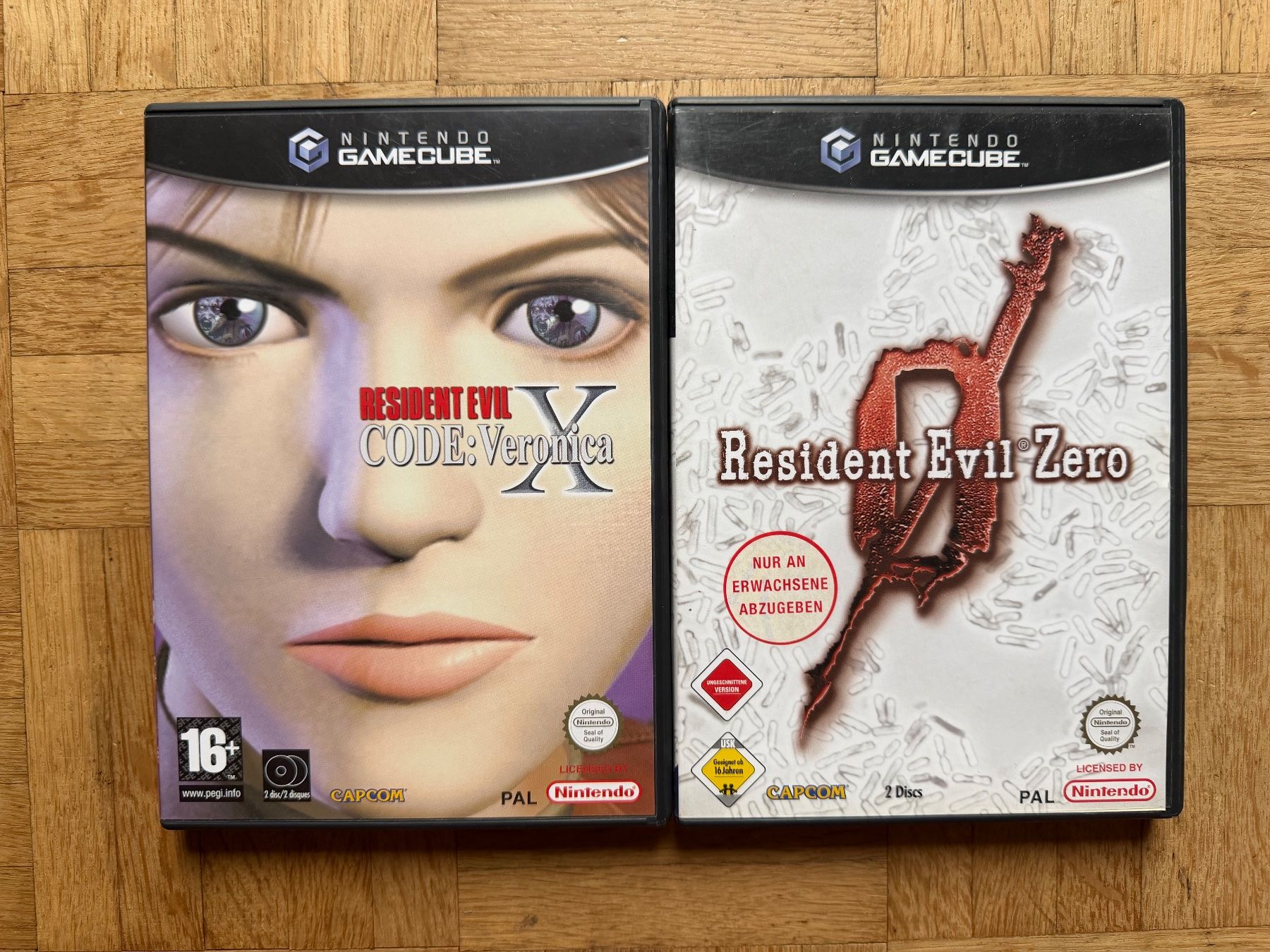 Nintendo Spiele: Gamecube: Resident Evil Code: Veronica und Zero – Gebraucht aus Adliswil von synchrot