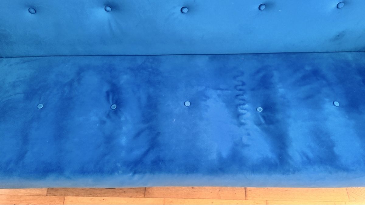 Sofas: Blue sofa bed – D'occasion à Knonau par Gix22 4