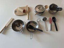 IKEA Spielküchenset aus Holz und Metall