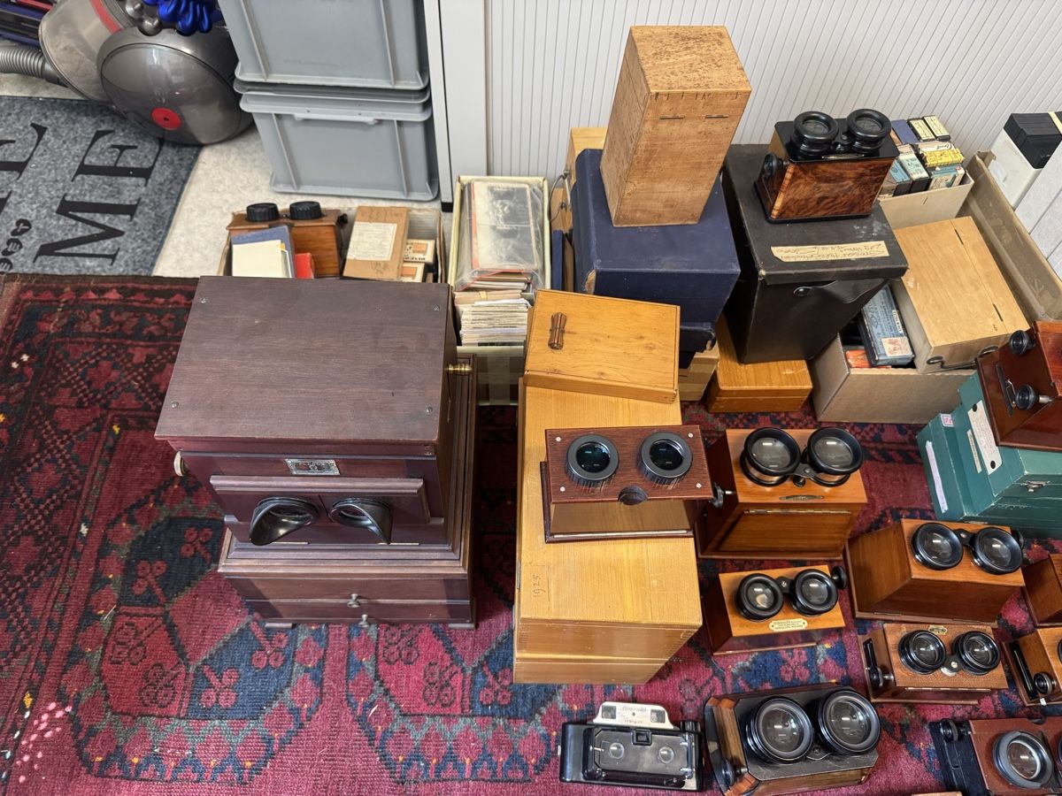 Fotocamera: Stereoscope betrachter sammlung – Usato da Zunzgen venduto da milesdavis76 6
