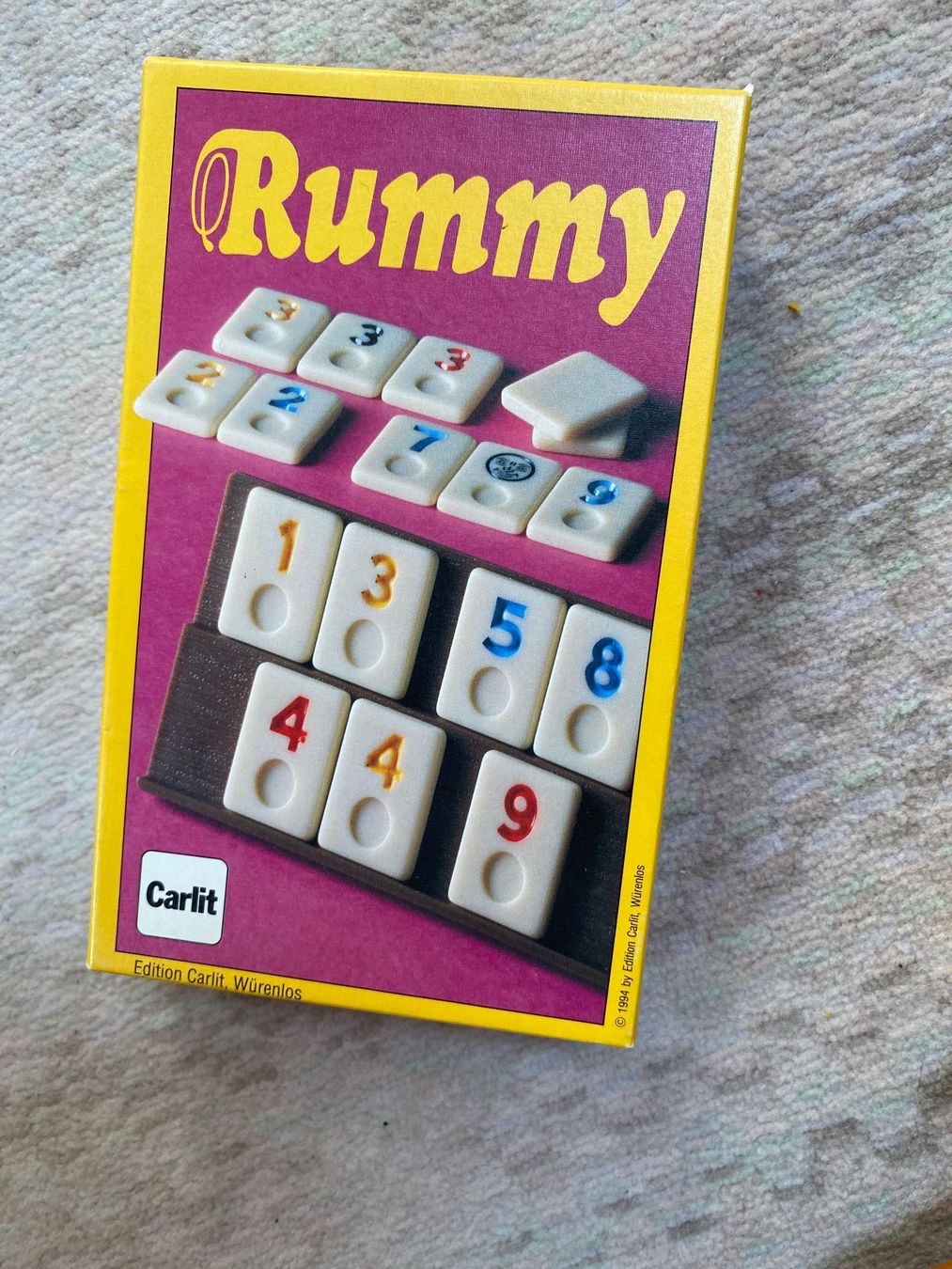 Carlit Spiele: Rummy – Gebraucht aus Sulzbach von mar_27