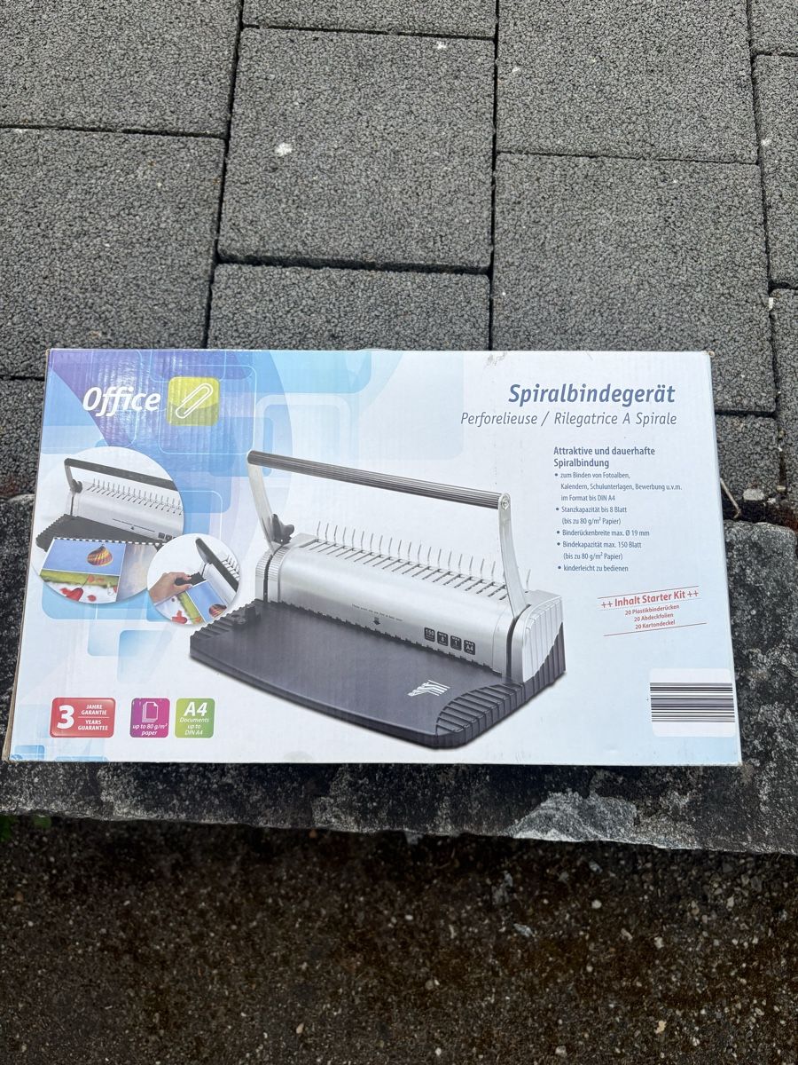 Bindegeräte: Spiralbindegerät – Gebraucht aus Ettiswil von joe_69vb 1
