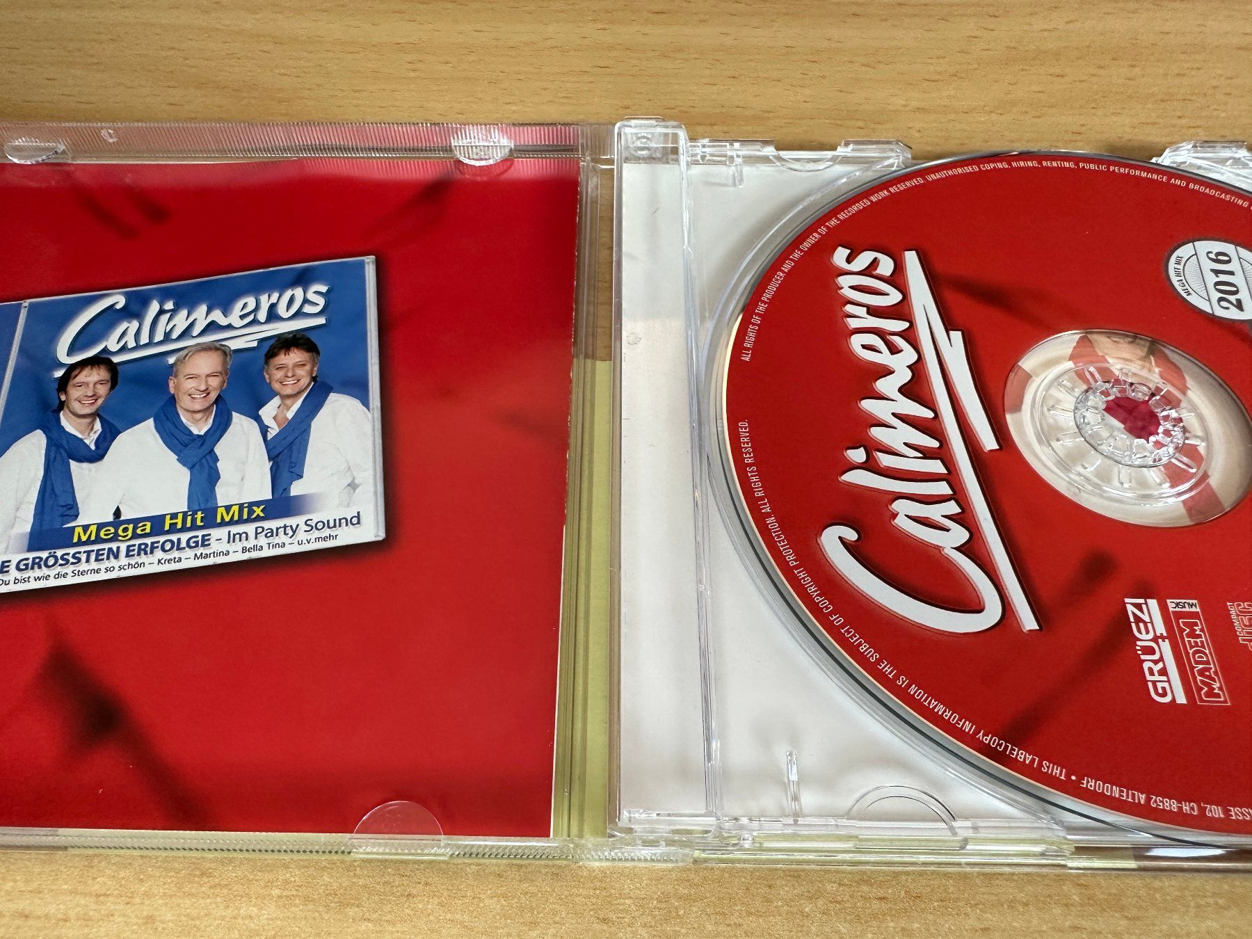 CD: Calimeros – Mega Hit Mix 2 – Usato da Rikon im Tösstal venduto da Alpenmutz 2
