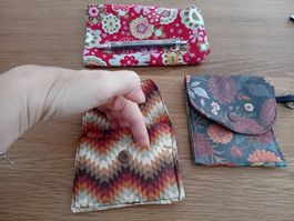 Stofftaschen Set 3 teilig mit Druckknopf neuwertig