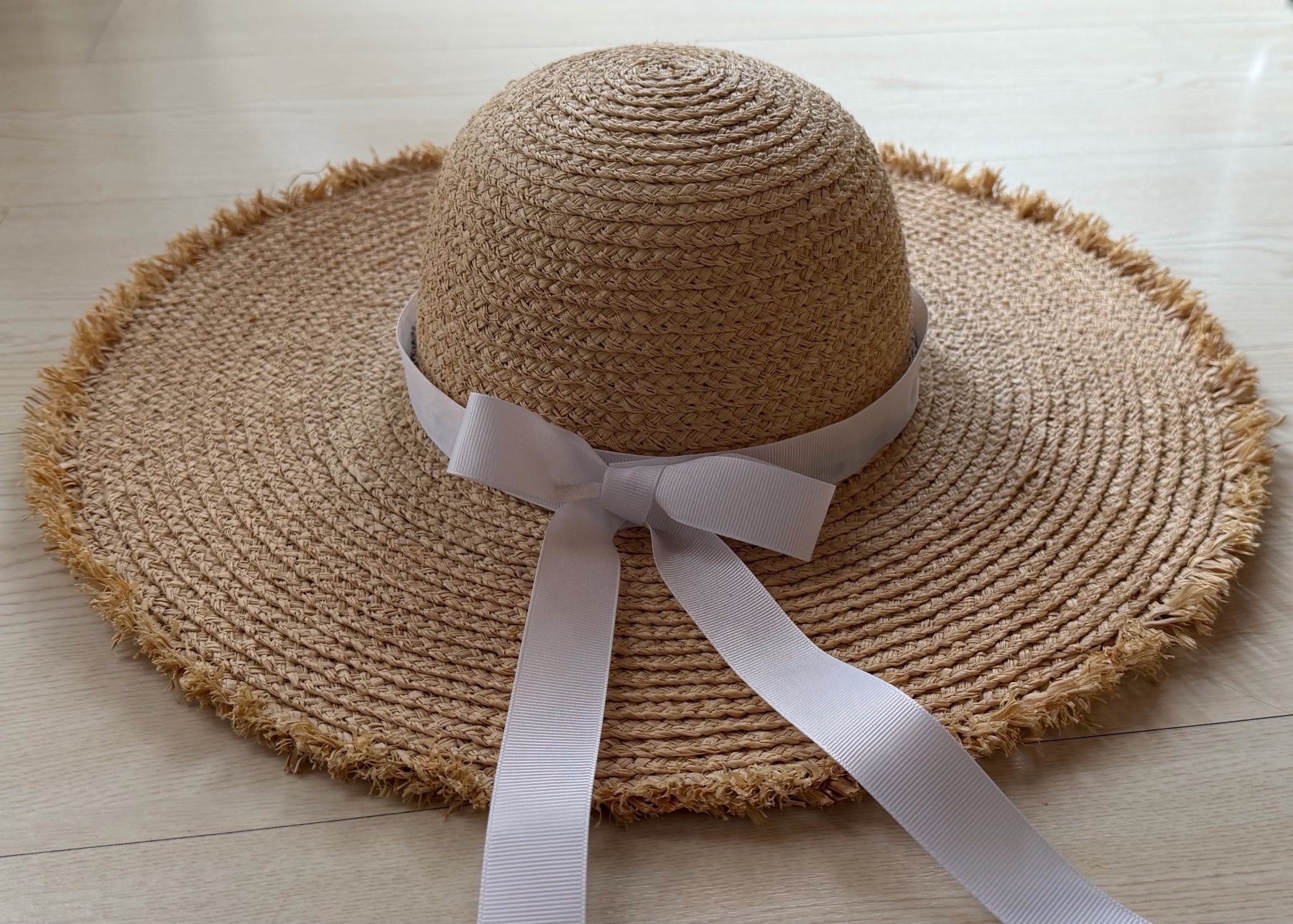 Copricapi, berretti & cappellini: Strohhut / Strandhut / Sonnenhut – Usato da Hochfelden venduto da fio_b5vp 1