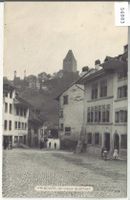 Fribourg - Un vieux quartier - animee
