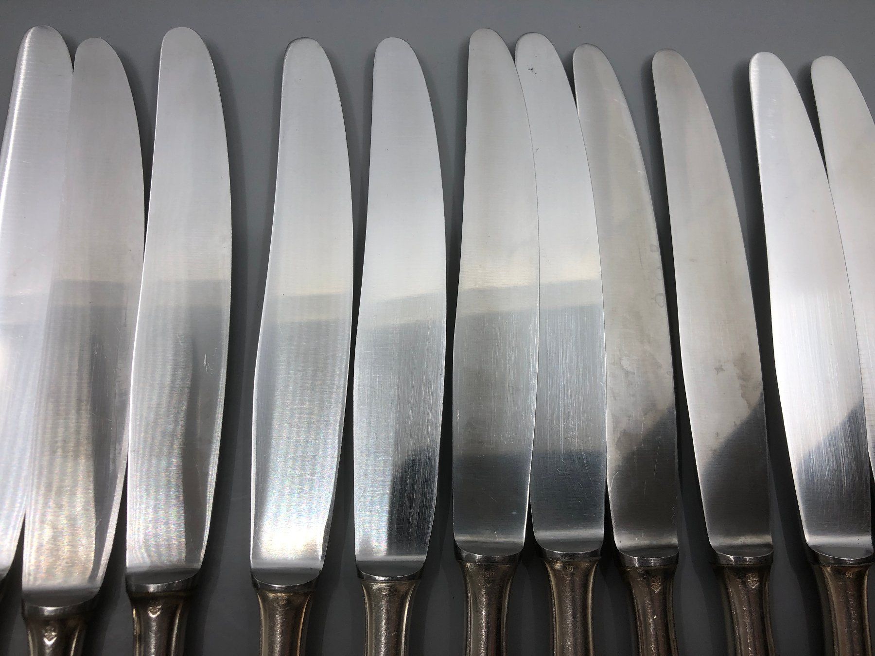 Posate: 2x Tafelmesser versilbert WMF Modell 2200 – Usato da Basel venduto da Tiabeanie 8