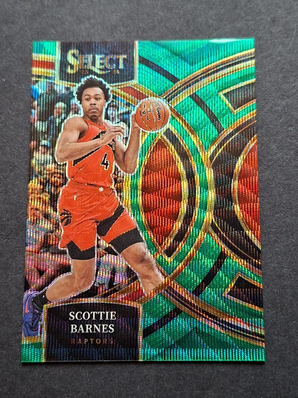 Nba Carte collezionabili: Scottie Barnes /50 Green Wave Refractor Select 23-24 – Usato da Olten venduto da koloboogie