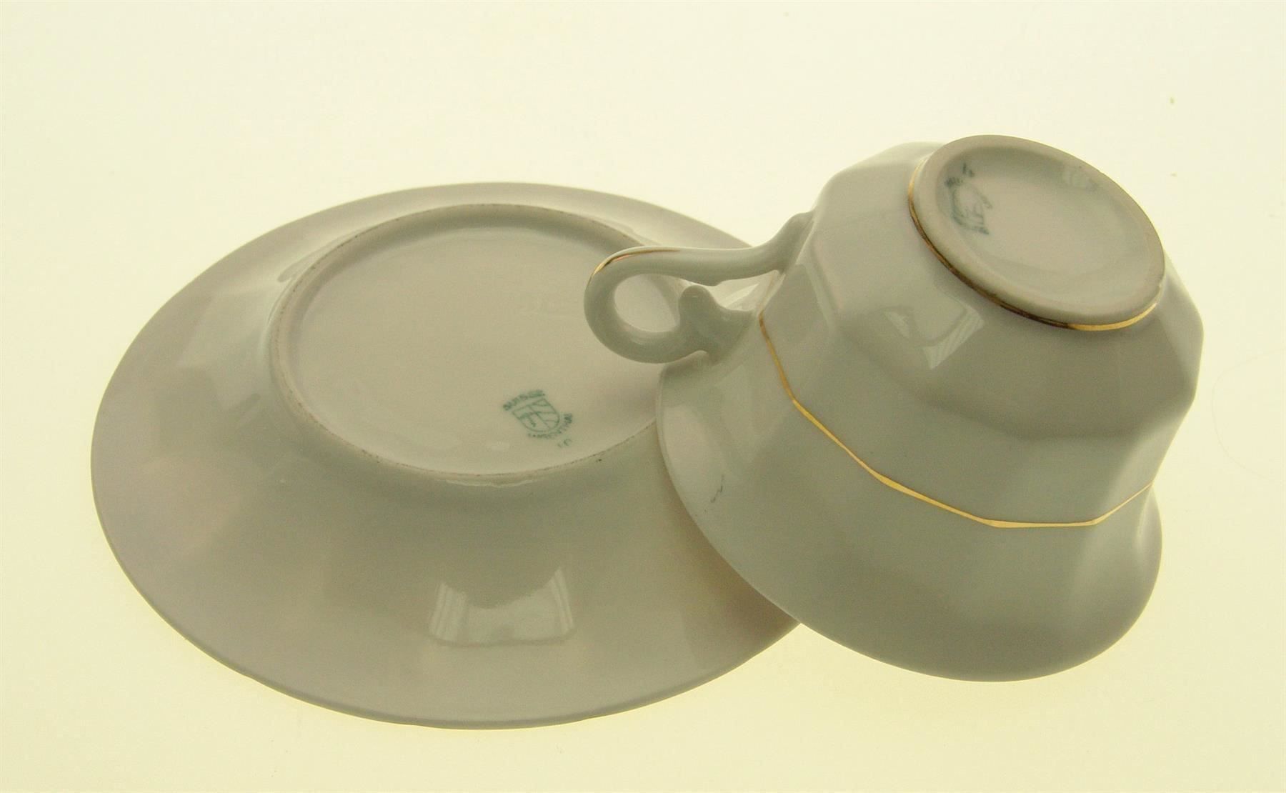 Geschirrsets: Mocca - Tasse 1940 / 1941 mit Unterteller Langenthal 002 – Gebraucht aus Langenthal von TolleGeschenke2026 2