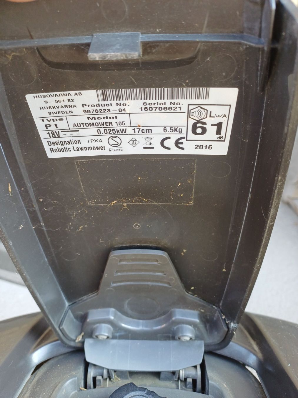 Husqvarna Rasenmäher: Husqvarna Automower 105 – Defekt aus Sempach Station von Sachs77 6