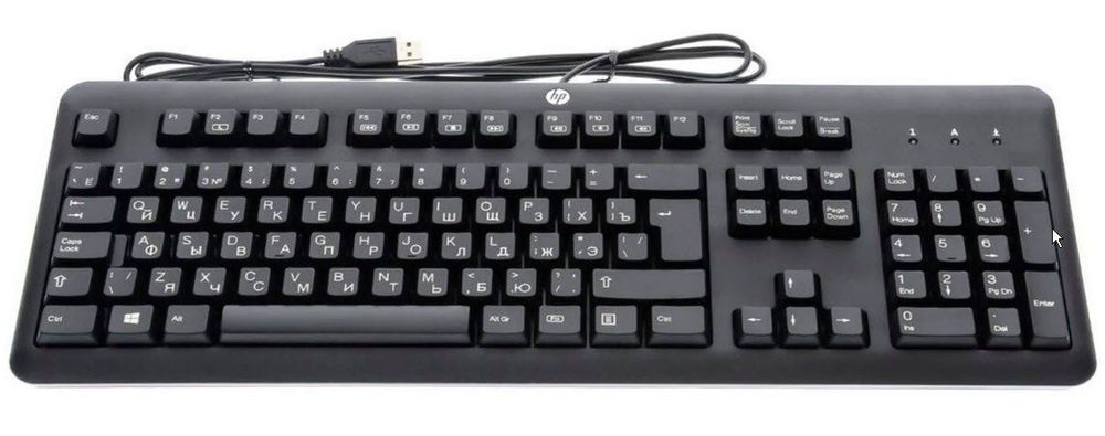 Tastiera HP QY776AA Standard USB - Layout Svizzero (Francese/Tedesco/Italiano)