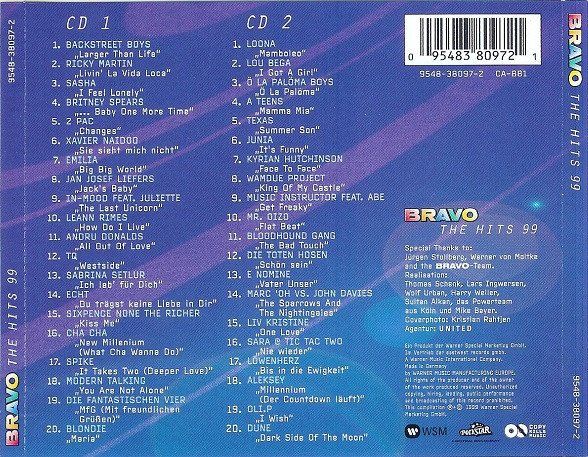 CD: Bravo The Hits 99 – Usato da Bionnens venduto da Meg011 1