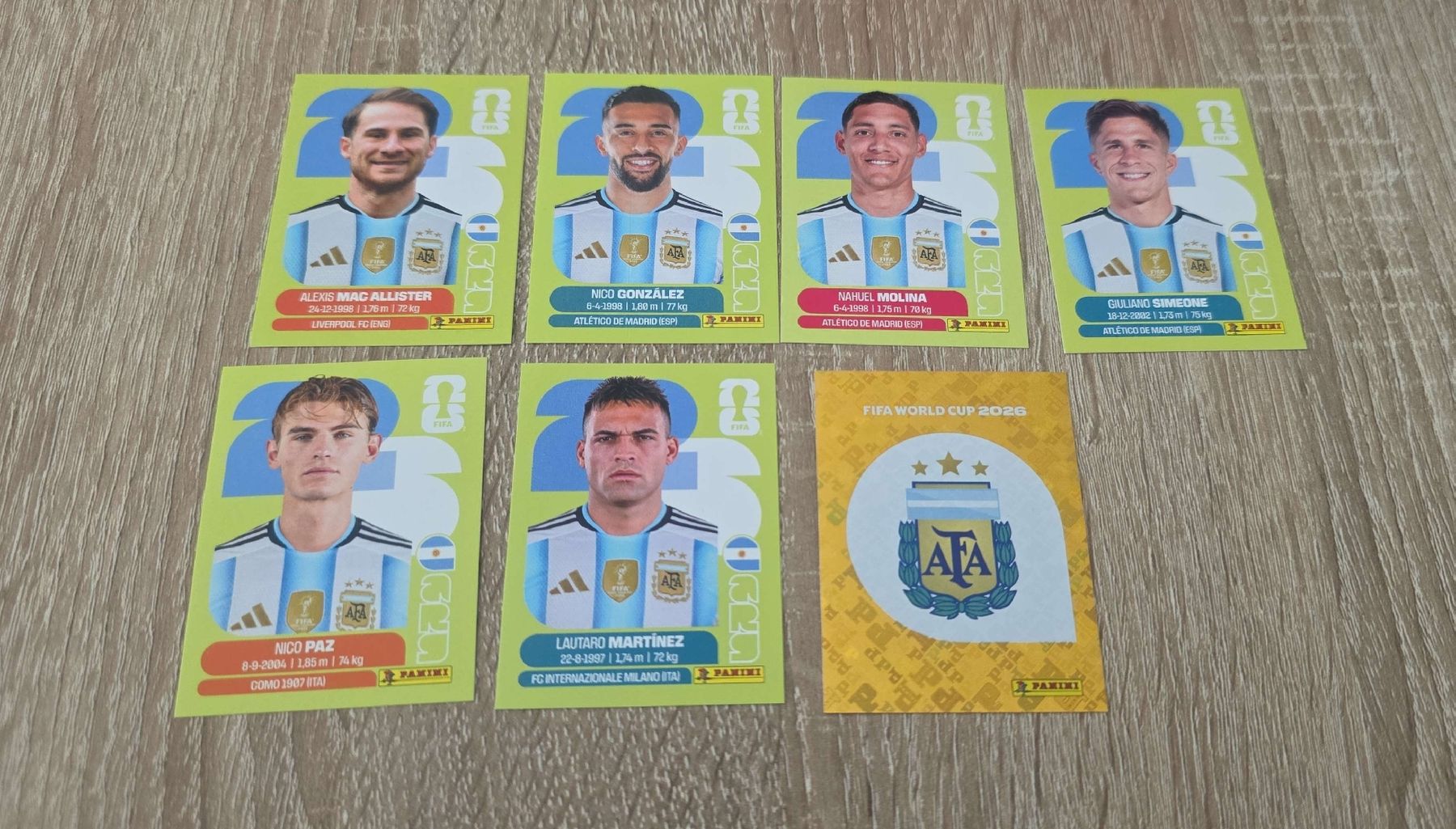Panini Carte collezionabili: Figurine Panini Argentina  – Usato da Massagno venduto da Arj87