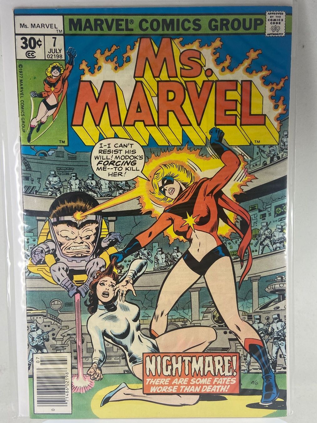 Comics: Ms. Marvel (1977 1st Series) #7 FN 6.0 – Gebraucht aus Neuchâtel von belange
