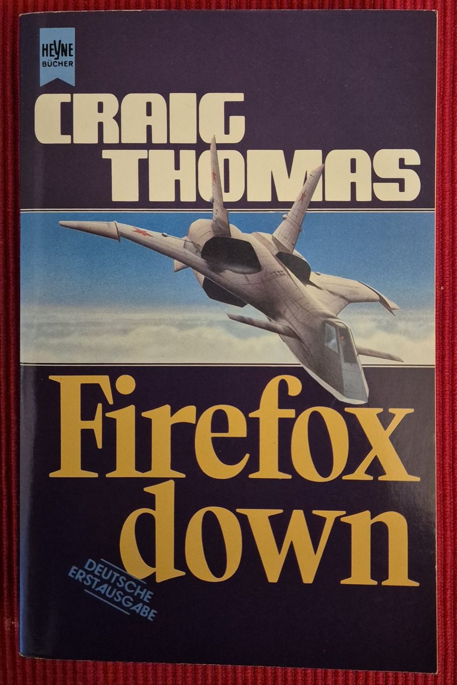 Libri: Craig Thomas / Firefox / Firefox down / 2 Romane – Usato da Chur venduto da dluli 3