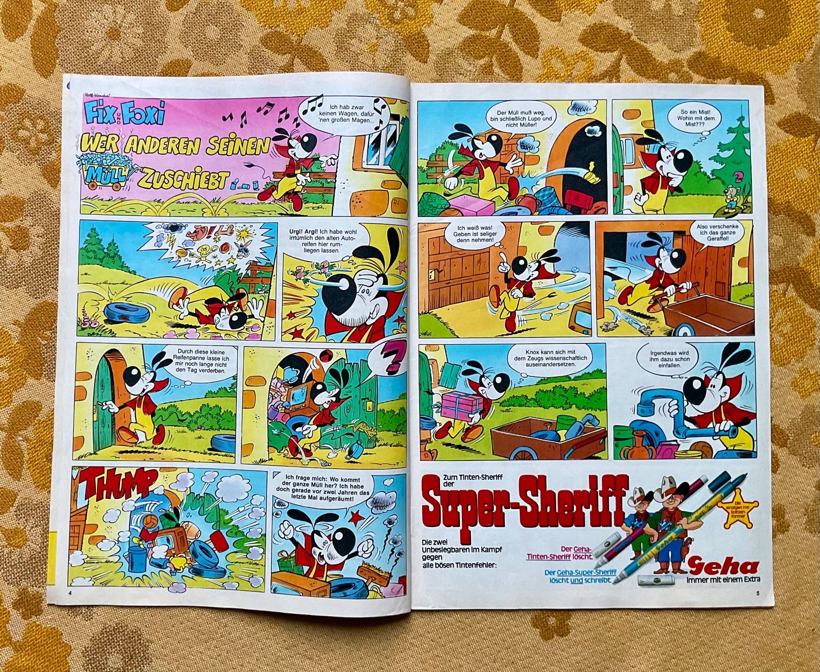 Fumetti: Fix und Foxi Heft Nr 46 von 1977 – Usato da Endingen venduto da nathan05 2