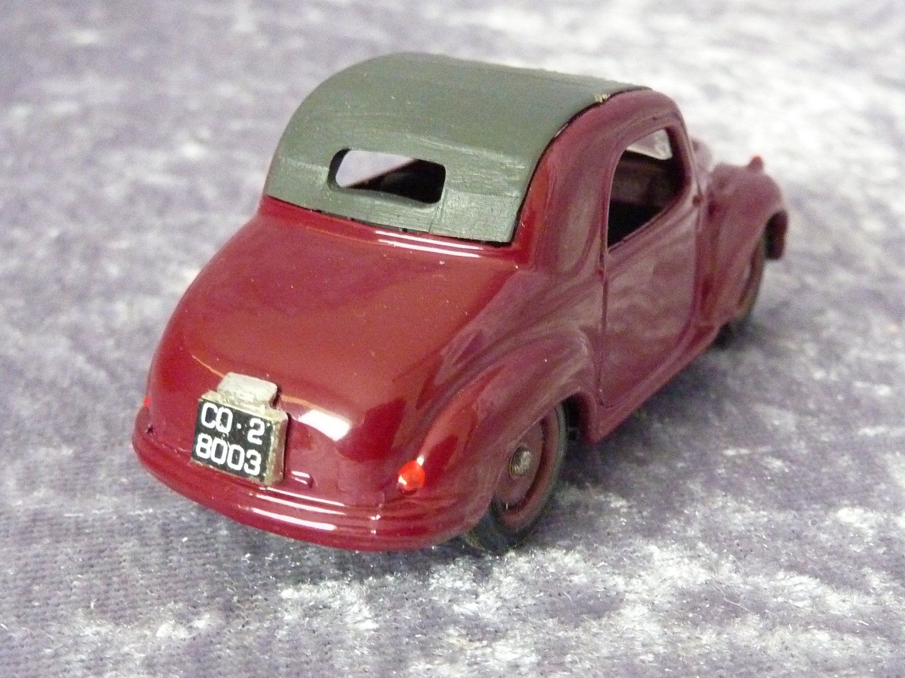 Fiat Modellini d'auto: Fiat Topolino C  rot 1:43 – Usato da Dürrenäsch venduto da modellautos4you 2