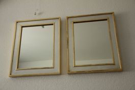 Zwillingsspiegel Bicolor Klassisch 40x50cm