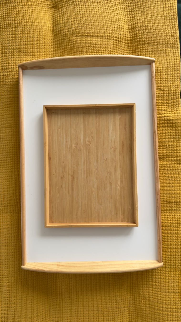 Ikea Piatti di portata: IKEA DJURA Betttablett Holz – Usato da Frick venduto da sku_rm7n 7