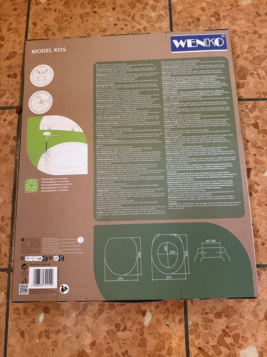 Wenko WC: Wenko Model Kos – Nuovo e nell'imballaggio originale da Lengnau AG venduto da dom_p8hm 1