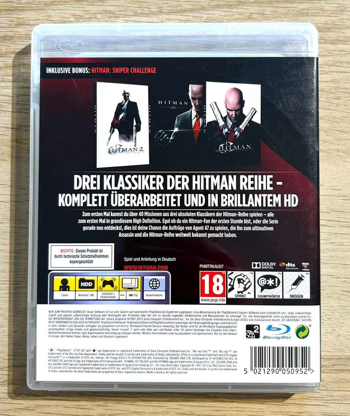 Sony Giochi: Hitman HD Trilogy PS3 – Usato da St. Gallen venduto da Alpine.Arcade 1