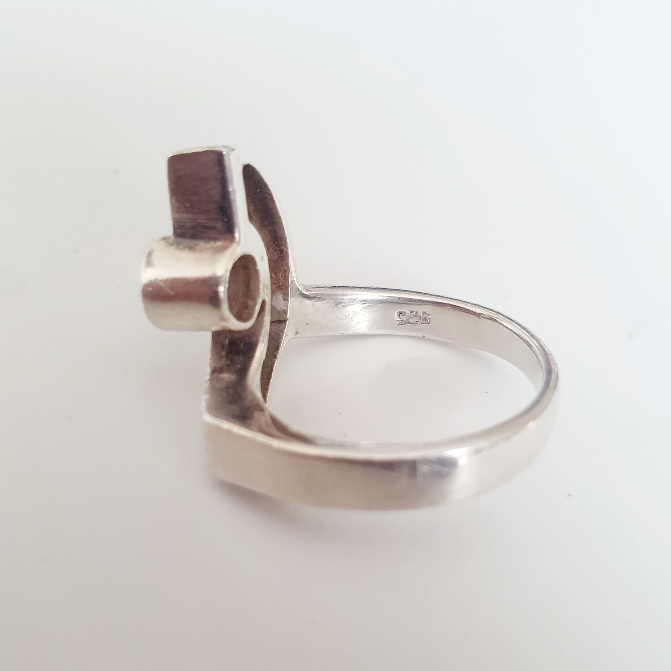 Bagues: Silberring 925 er  mit Stein Grösse  18,2 mm – D'occasion à Kreuzlingen par Wunderkiste123 4
