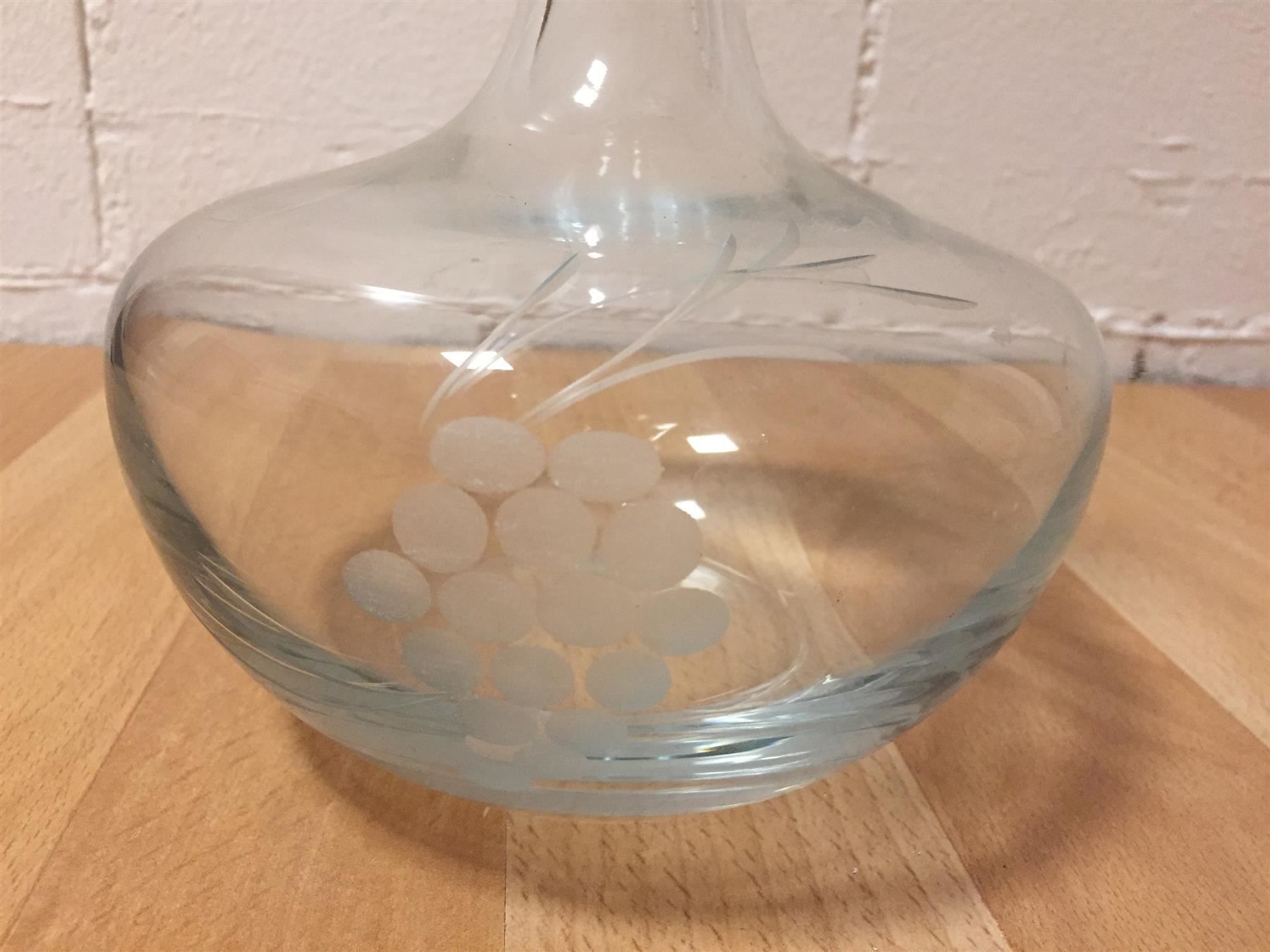 Caraffe: Glaskaraffe (Handarbeit) – Usato da Cormagens venduto da grizli13 3