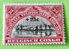 Briefmarken aus Belgisch-Kongo  Aufdrucke von Mechelen